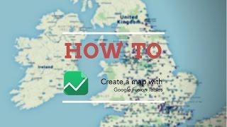 How to map data using Google Fusion Tables
