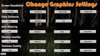 How To Change The Graphics Settings | Creating An Options Menu | In-Depth - Unreal Engine 4 Tutorial