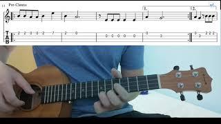 Old Town Road (Lil Nas X) - Easy Beginner Ukulele Tabs With Playthrough Tutorial Lesson