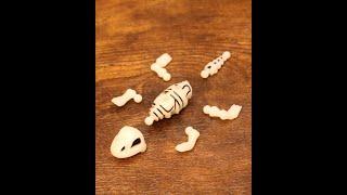 Dimetrodon skeleton.-Dinosaurs Plastic model/ Jurassic World-