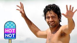 Adrian Grenier Paddleboarding Date in Malibu, California