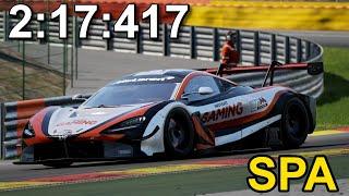 Hotlap at SPA | 2:17:417 | PB | Assetto Corsa Competizione