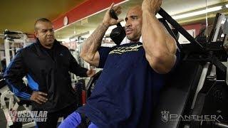 IFBB Pro Marco Rivera Trains Legs with Coach Oscar Ardon 10 Days Out from the 2014 NY Pro