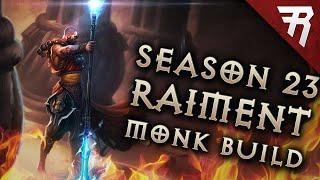 Diablo 3 Season 30 Monk Raiment Generator Build (2.7.7)