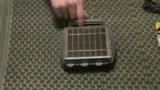 Review aa solar battery charger