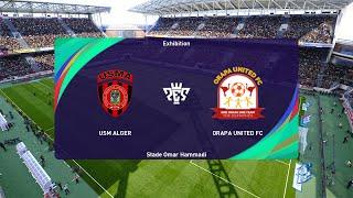 USM Alger vs Orapa United (27/11/2024) CAF Confederations Cup PES 2021