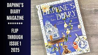 Daphne’s Diary Magazine Journaling / Flip Through Issue 1 2025