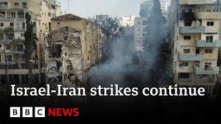 Iran missiles cause multiple casualties in Israel as Israeli strikes hit Tehran oil depot | BBC News