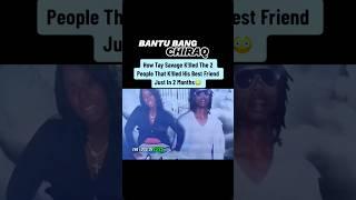 HOW TAY  SAVAGE K*LLED 2 PEOPLES THAT K*LLED HIS BEST FRIEND JUST 2 MONTHS #chiraq #shorts