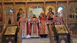 Sf.Liturghie la pomenirea Sf.Mare Mc.Dimitrie, Izvorâtorul de Mir Память Св.Вмч. Дмитрия Солунского