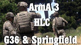 ArmA 3 | HLC Springfield & G36 Mod Review