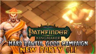 Lawful Good Campaign - New Party \\ Turn-based - Hard | Pathfinder: Kingmaker | Stream 1.1