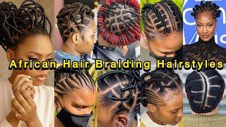 African Hair Braiding Hairstyles Ideas | Amazing Threaded Natural Hairstyles For Black Women