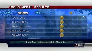 Sonic P-06 (ChaosX) Demo 3/3.5 100% Save (All Gems + Super Sonic)