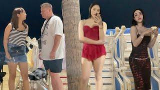 [4K] Best Quality! 700B Boom Boom! Pattaya Beach Road Freelancers! 2025 Thailand