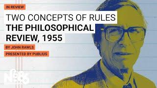 Two Concepts of Rules