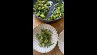 Get your greens with our crispy gnocchi