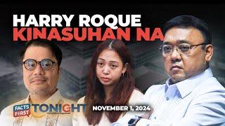 Harry Roque kinasuhan na