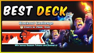 BLACKOUT CHALLENGE in CLASH ROYALE