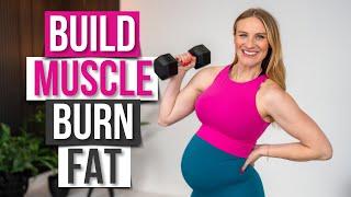 30 minute Full Body HIIT Strength Training | Build Muscle & Burn Fat