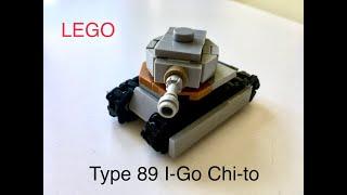 Лего мини танк Type 89 I-Go Chi-ro.