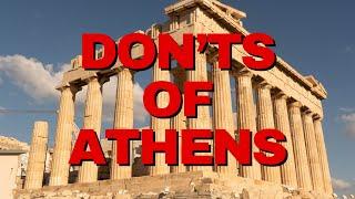 10 Things NOT to do in Athens | Greece Travel