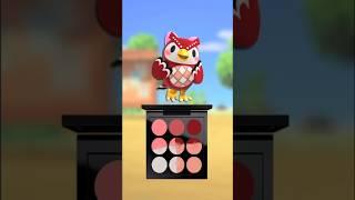 Celeste As A Makeup Palette!  #acnh #animalcrossing
