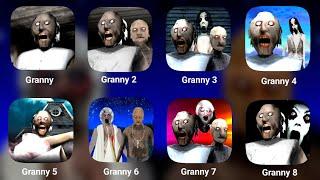 Granny Chapter 1, 2, 3, 4, 5, 6, 7 & 8 Gameplay | Dvloper New Game | Granny Mod