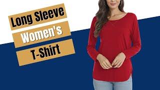 Women Fashion 2021 | Long Sleeve Women's T-Shirt