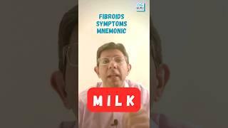 Mnemonic for the symptoms of Fibroids! by Dr. Punit Bhojani #neetpg #fmge #gynaecology #obstetrics