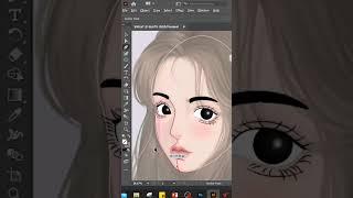 Drawing vector image in Adobe Illustrator #digitalart #drawing  #vectorart #tutorial #vectordesign