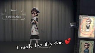 Doctor "Banquet Maid" skin Gameplay | Red Churh | Identity V