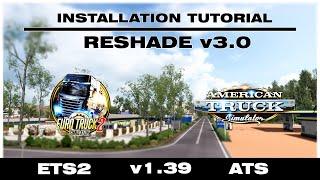 THE BEST #RESHADE FOR EURO TRUCK SIMULATOR 2/AMERICAN TRUCK SIMULATOR 2020/21| INSTALLATION TUTORIAL