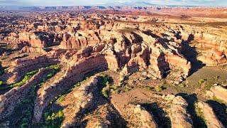 Ambient Silent Hiking in a Remote Desert Canyon Full of Ancient Ruins