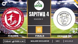 ** LIVE: FCB Nyasa Big Bullets  Ekhaya FC | Sapitwa 4 Bonanza FINAL! **