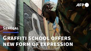 Graffiti school in Dakar offers Senegalese youth a new form of expression | AFP