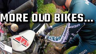 Fantics, Yamahas and More Old Bikes, Classic Trial Vlog