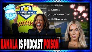 Kamala Harris  DISASTEROUS Podcast On Call Her Daddy! Listeners RAGE Alex Cooper Forced To Apologize