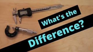 Caliper vs Micrometer - What's the Difference?