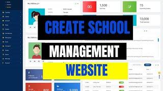 HOW TO CREATE A SCHOOL MANAGEMENT WEBSITE IN WORDPRESS 2024