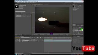 How to make a muzzle flash(shooting effect) in adobe after effects (HD)