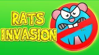 НАШЕСТВИЕ КРЫС #1 СПАСАЕМ СВОЙ ДОМ  Игровой мультик  Rats Invasion