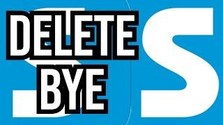 my first CHOICE OF 2025: DELETE!!!