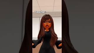 Teachers be annoying  #roblox #robloxavatar #robloxmemes #funny #relate #relateable #school