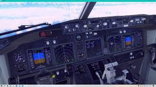 New Level-UP Boeing 737-800 X-Plane 12 check ride | Athens to Barcelona | LGAV-LEBL | Part 1