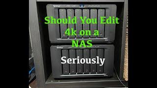 Using nas for video editing - Synology ds1621+ review - should you edit video on a NAS performance