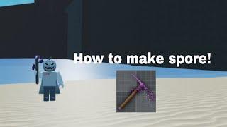 How to make spore | Refinery Caves