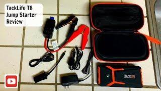 Tacklife T8 Jump Starter Review,  Jump Start Box , Booster Pack