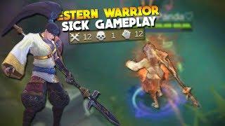 Mobile Legends New Yun Zhao Skin Gameplay! (Eastern Warrior)