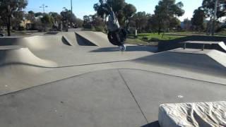 Sam Busbridge: First backflip to concrete